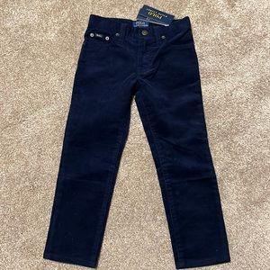 Navy NWT toddler corduroy pants.